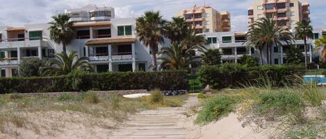 Vistas desde la playa