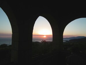 sunset from main veranda