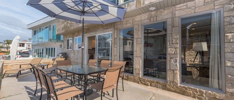 Our popular corner duplex provides the perfect vacation headquarters for families looking to enjoy the best of Newport Beach.
