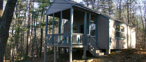 Cottage with screen porch