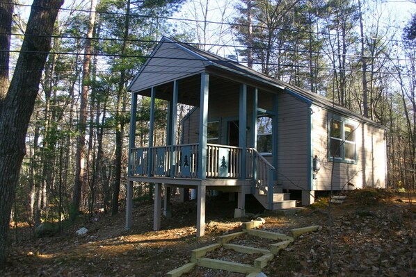 Cottage with screen porch