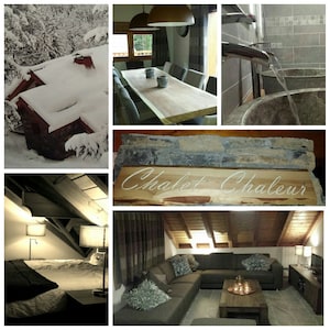 Renovated luxury detached 10 person chalet at the ski slope in Oz / Alpe d'Huez