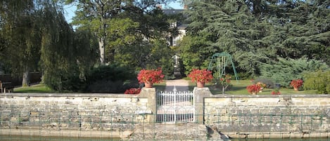 Vue générale sur le parc au sud