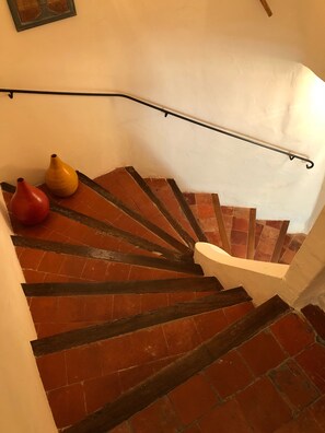 Staircase leading to the 2nd floor