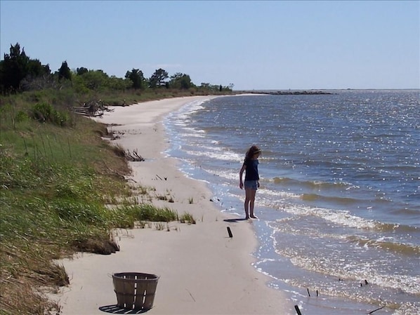 Private Beach on site!