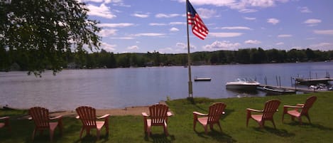 Awesome swimming environment with large level yard for games!