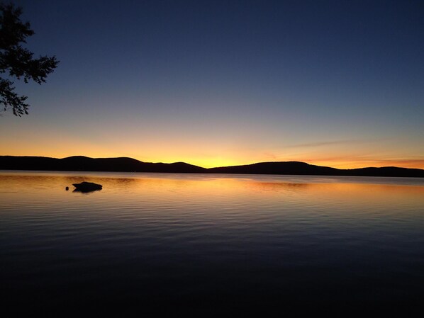 Another beautiful sunset from our dock