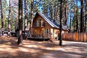 Cabin has a 10x24 deck on the front 