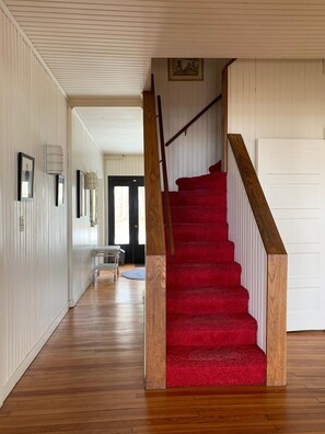 Stairway to 2nd floor bedrooms.