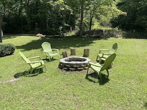 Fire Pit and Outdoor Seating