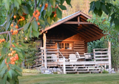 CABIN DURING CHERRY SEASON
