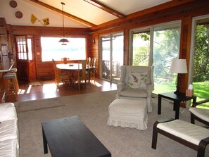 Looking from Great Room to Dining Area. 180 degree view continues!