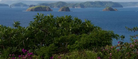 Vista a la playa o el mar