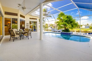 SUNSETS FROM THE SPACIOUS LANAI