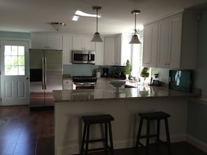 Kitchen with Barstools