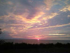 Sunset on Delaware Bay from Front Yard