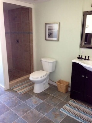 All New Tile Bathroom