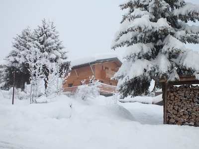 Luxus-Chalet in Les Contamines, Ski in / out 