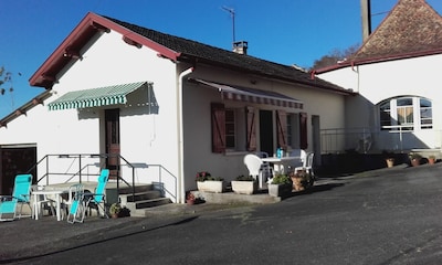 appartement T2 à la campagne,terasse,jardin,parking