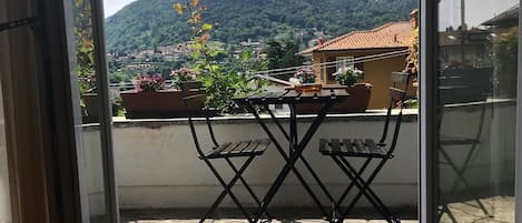 vista dalla terrazza