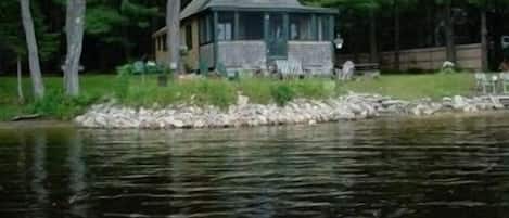 Lake Cottage from the water
