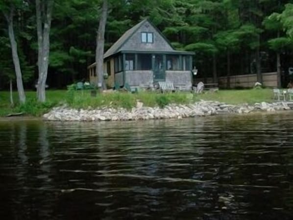 Lake Cottage from the water