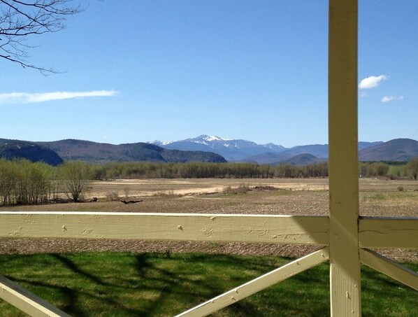 Amazing views across the valley with Mount Washington beyond.