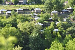 Overnatningsstedets område