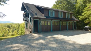 "Carriage House" residence on 2nd floor with "Event Center" on 1st floor.