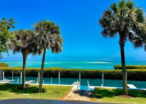 View at low tide from our1st floor deck