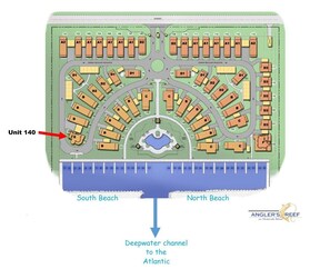 The Anglers Reef community and our home's location