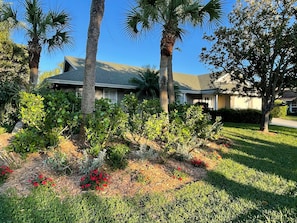 Front view of Orchid Island Home.