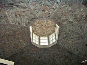 Southern Mexico Style Brick Ceiling in Great Room