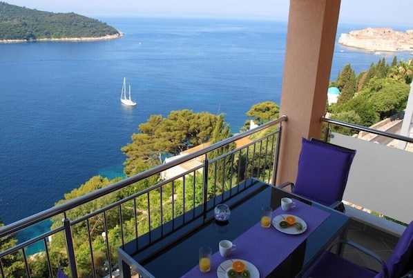 Soak up the magnificient views from your balcony!