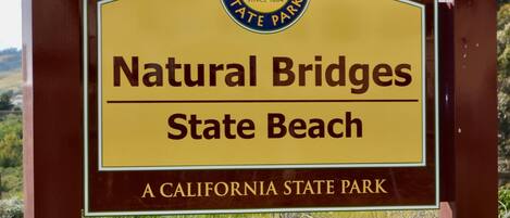 Location!  Location! Across the street from Natural Bridges State Beach Park.