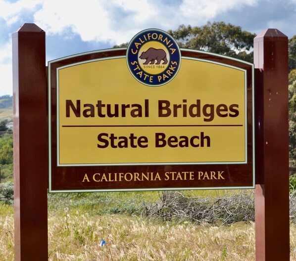 Location!  Location! Across the street from Natural Bridges State Beach Park.