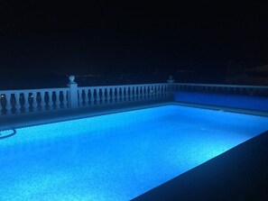 Pool at night 