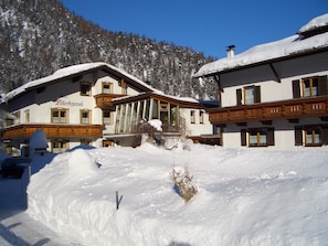 Winteransicht Haus Adlerkanzel