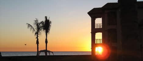 Sunset from front porch