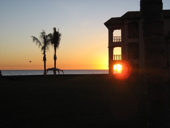 Sunset from front porch