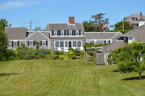 rear of house
