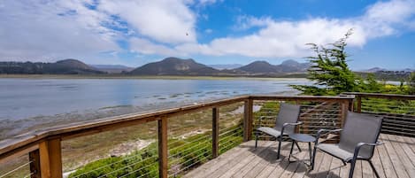 The views from this bayfront home are almost unbelievable