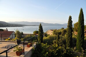 Vue sur mer de la chambre parentale