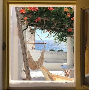 islas Eolias, Stromboli, luz especial, sofisticada casa de huéspedes, hermosa vista al mar