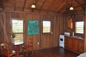 Cabana - interior view.