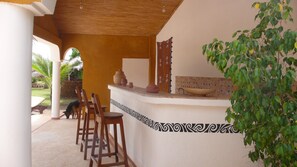 Colours of Africa pool bar