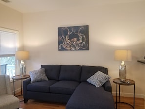 Queen Sleeper Sofa in living area.