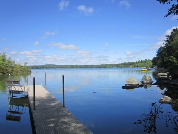 40 foot dock for boating, fishing and swimming