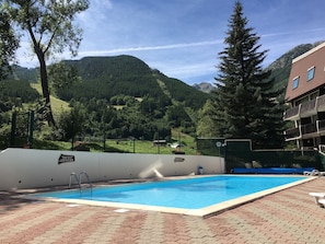 Piscine privée des résidences