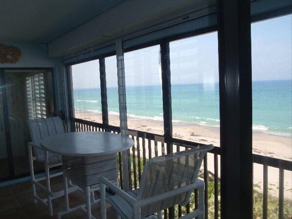 Top floor views.  No one above you